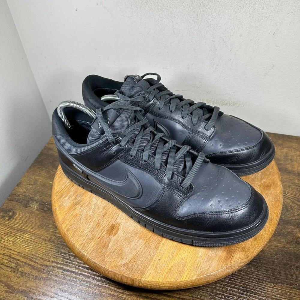 Nike Dunk Low Gore-Tex Black Anthracite HQ2053-001 Mens Size 14 Sneakers